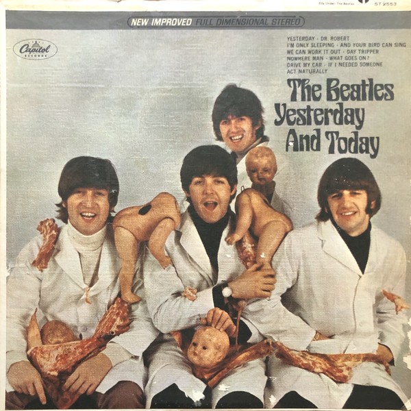 Portadas escandalosas: Yesterday and Today, de The Beatles (1966) 