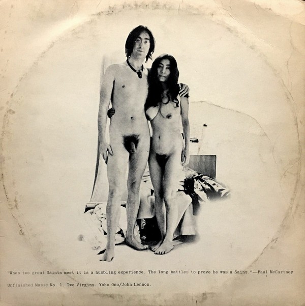 Portadas escandalosas: Unfinished Music No. 1: Two Virgins, de John Lennon y Yoko Ono (1968)