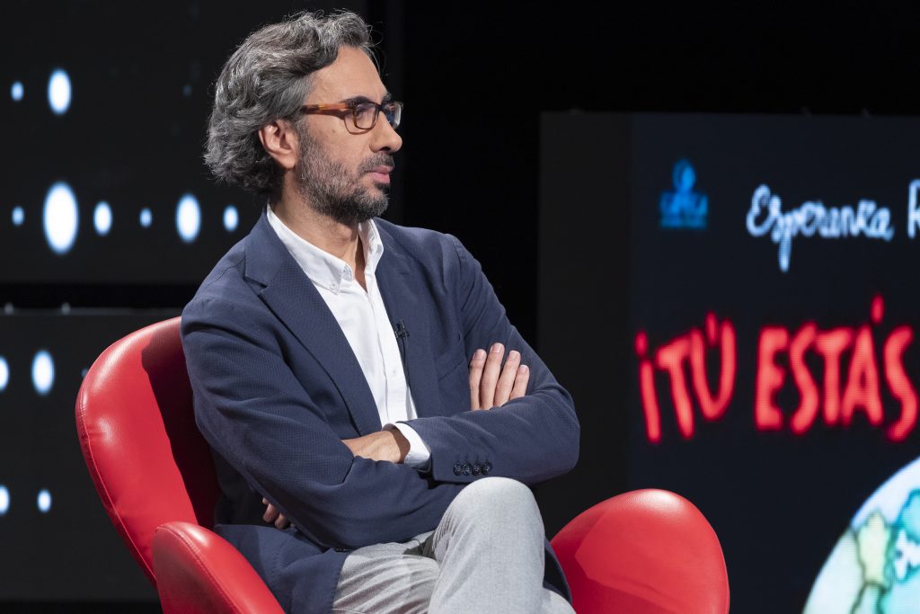 El crítico cinematográfico Javier Ocaña en el programa "Historia de nuestro cine"