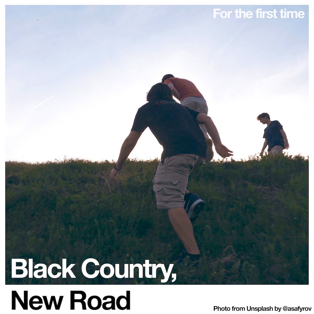 Portada de "For The First Time", primer disco de Black Country, New Road. 