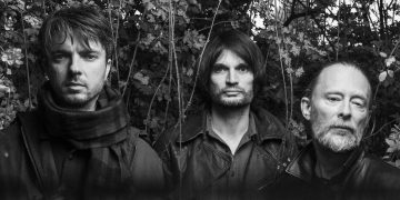 Thom Yorke, Jonny Greenwood and Tom Skinner - Photography by ALEX LAKE WWW.TWOSHORTDAYS.COM