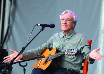 July 27, 2019: EUM20190727ESP14.JPG .CIUDAD DE MÉXICO. Music/Música-Cantares.- 27 de julio de 2019. Aspectos del Festival Cantares en las islas de Ciudad Universitaria. En la imagen el músico Caetano Veloso. Foto: Agencia EL UNIVERSAL/Germán Espinosa/EELG (Credit Image: © El Universal via ZUMA Wire).