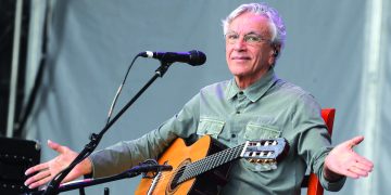 July 27, 2019: EUM20190727ESP14.JPG .CIUDAD DE MÉXICO. Music/Música-Cantares.- 27 de julio de 2019. Aspectos del Festival Cantares en las islas de Ciudad Universitaria. En la imagen el músico Caetano Veloso. Foto: Agencia EL UNIVERSAL/Germán Espinosa/EELG (Credit Image: © El Universal via ZUMA Wire).